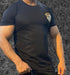EBS Half-Sleeves Regular Fit T-Shirt - Black